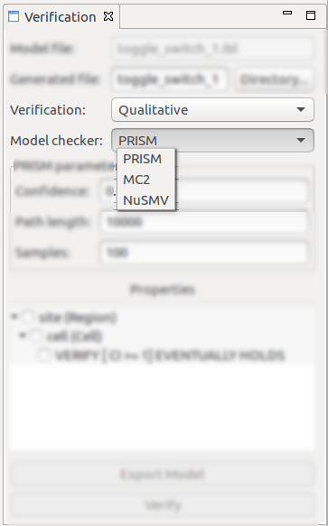 Qualitative Verification Param